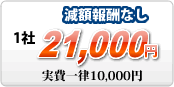 債務整理の費用、減額報酬なし、1社31500円、実費一律10,000円